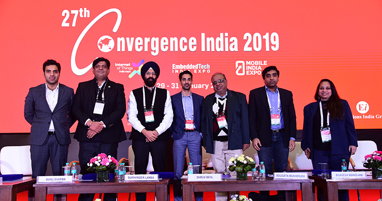 27th Convergence India 2019 expo, Internet of Things India 2019 expo, Embedded Tech India 2019 expo and Mobile India 2019 expo draws to an end; registers a record footfall of 25,000+ visitors