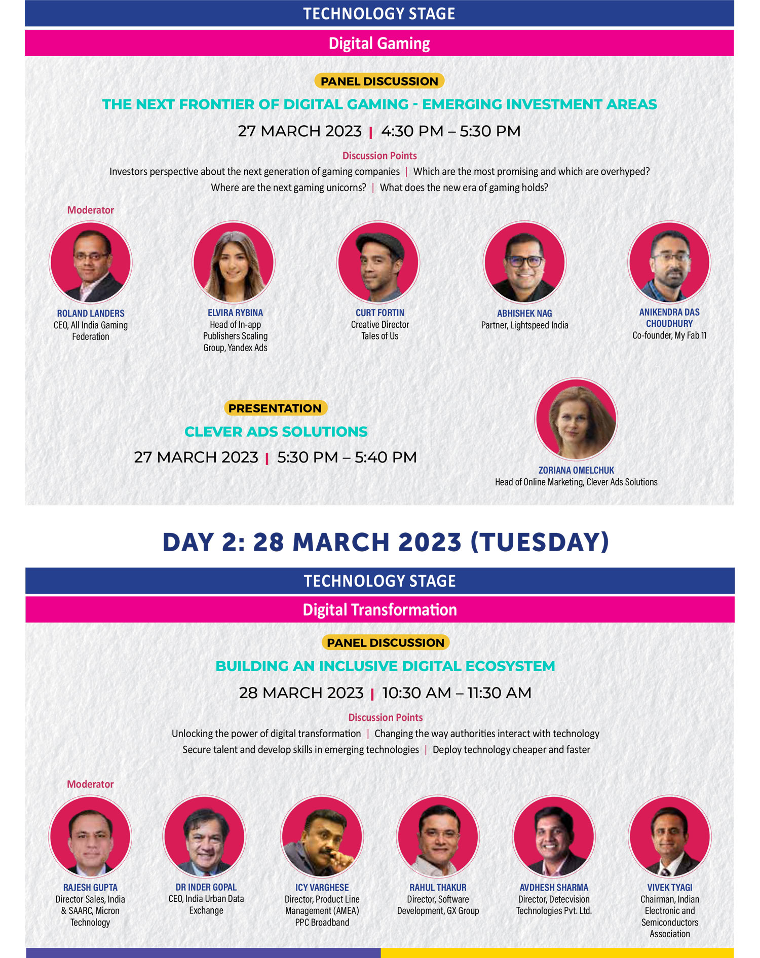 Conference Programme