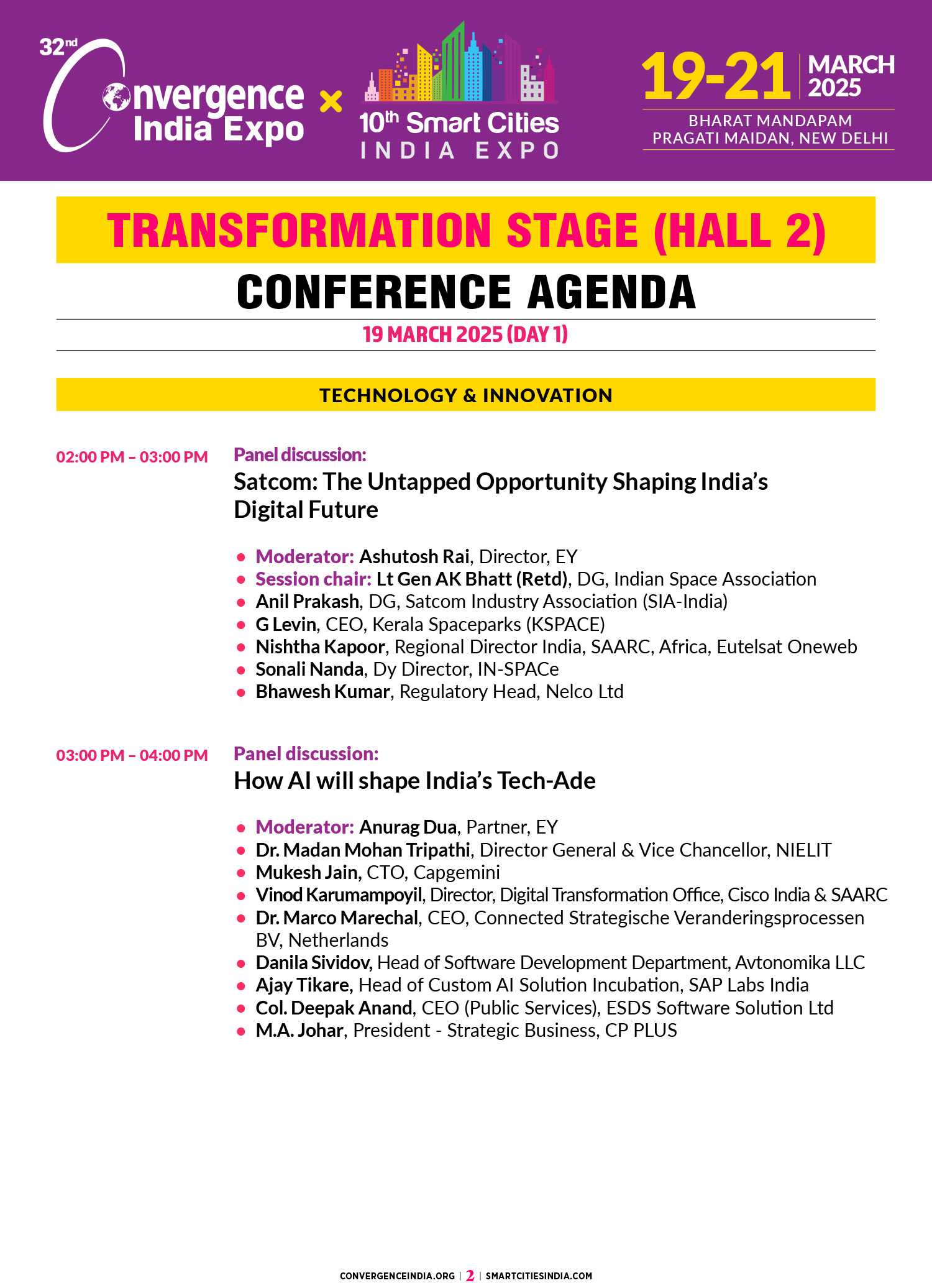 Conference Programme