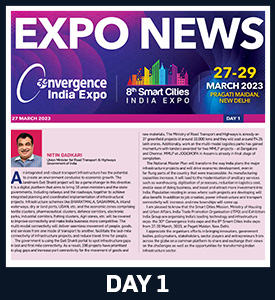 Day 2 Expo News - 29th Convergence India 2022 and 7th Smart Cities 2022 expo