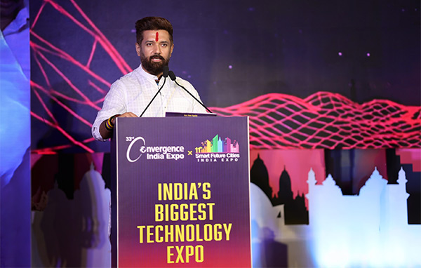 Union Minister, Chirag Paswan calls for Technological Revolution in Food Processing at the 33rd Convergence India Expo 2026